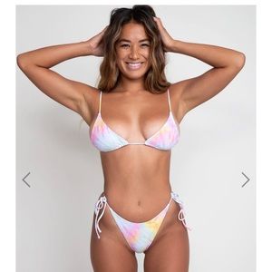 Skatie Ella bikini top in Woodstock NWT